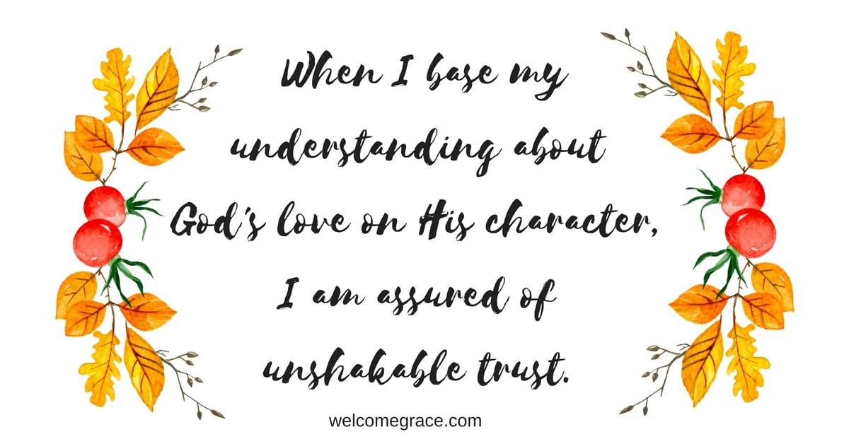 unshakable trust