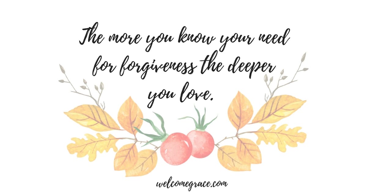 forgiveness