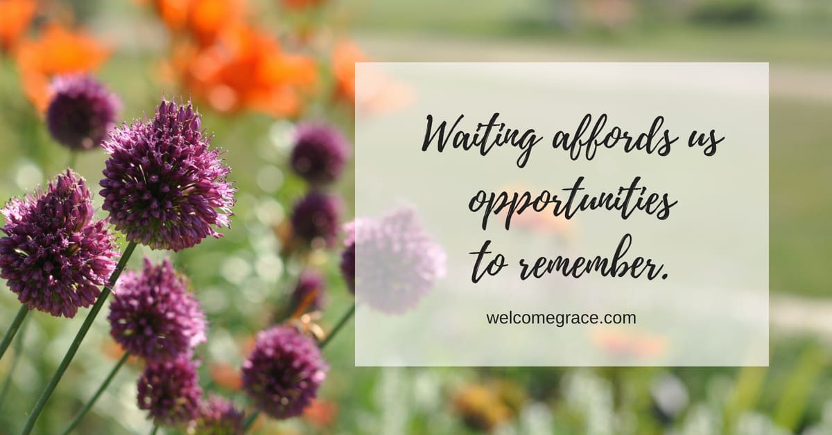 waiting